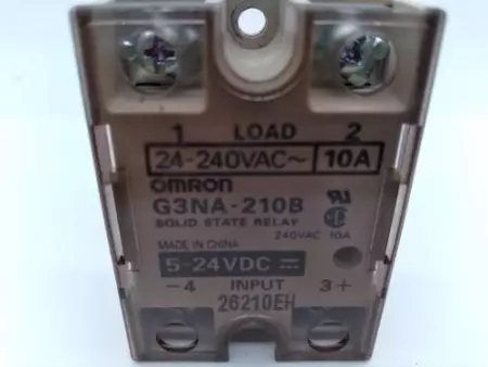 Omron G3NA-210B Solid State Relay 5-24VDC 10Amp 24-240VAC 