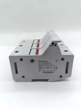  Allen-Bradley 1492-FB3J60-L SER.A 3-Pole Fuse Holder, Class J Fuses 60A 