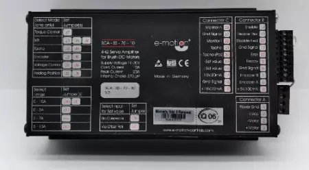  e-motion SCA-SS-70-10 Servo Amplifier for Brush DC-Motors 