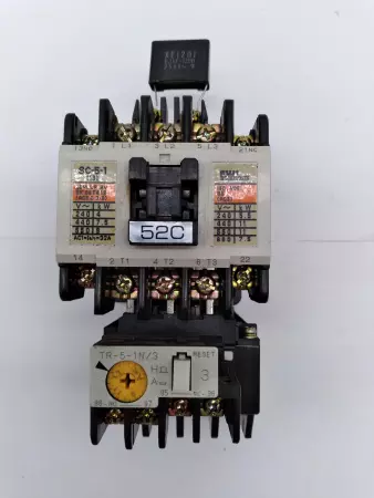  Fuji Electric SC-5-1 Contactor W/TR-5-1N/3 Thermal Overload Relay 