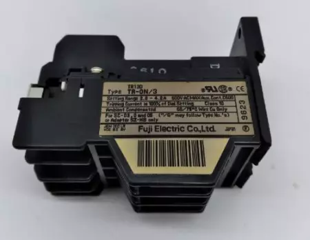 Fuji Electric TR-0N/3 Overload Relay 2.8-4.2Amp 600V 
