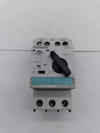  Siemens 3RV1421-4BA10 Sirius Motor Starter TESTED 