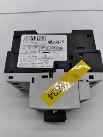  Siemens 3RV1421-4BA10 Sirius Motor Starter TESTED 