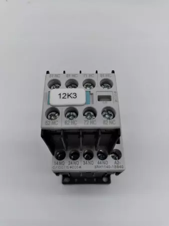 Siemens 3RH1140-1BB40 CONTACTOR RELAY TESTED 