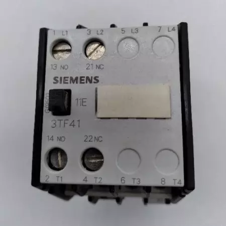  Siemens 3TF41 Starter Contactor 12Amp 3-Pole 