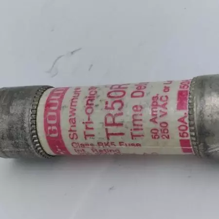  Gould Shawmut TR50R Tri-onic Time Delay Fuses Class RK5 250V 50Amp 