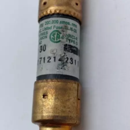  Bussmann HACR30 Time Delay Fuse 250V 30Amp Class RK5 