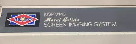 nuArc MSP3140-PD Metal Halide Screen Imaging System 