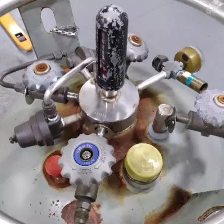 Union Carbide PGS-45 Liquid Nitrogen Tank 
