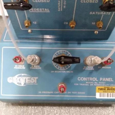 Geotest MODEL 55427 Cell Control Panel 