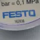  Festo 162838 Pressure Gauge 0-10 Bar 