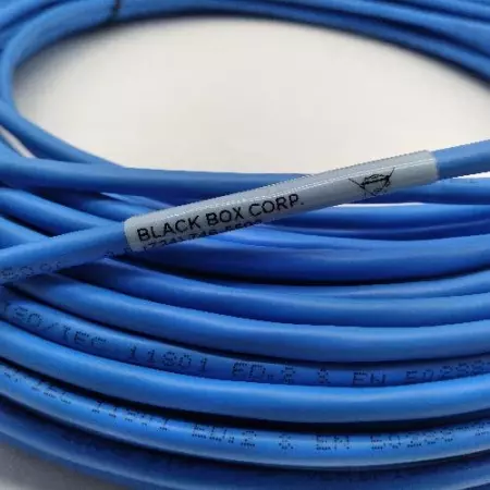  Black Box CBCC385851 Blue PVC Ethernet Cable 165Ft 