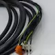 Allen-Bradley 1326-CPB1-015 SER..B Motor Feedback Cable 25Ft 