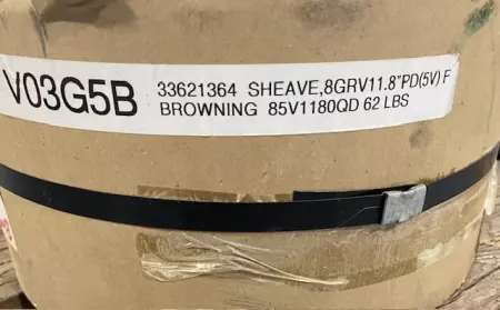 Browning 85V1180QD 8-Groove Sheave, 11.8