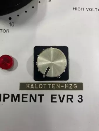 Balzers EVR3 Electron Beam Evaporation Control Unit 