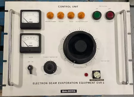 Balzers EVR3 Electron Beam Evaporation Control Unit 