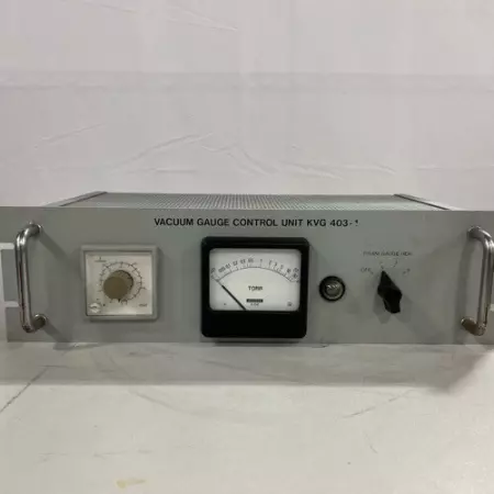 Balzers KVG 403-1 Vacuum Gauge Controller Unit 