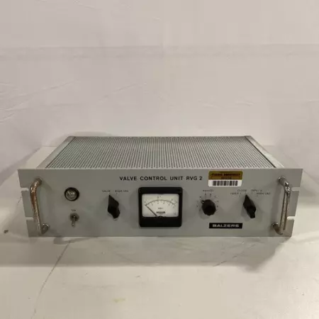 Balzers RVG 2 Valve Control Unit 