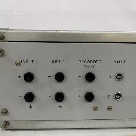 Balzers RVG 2 Valve Control Unit 