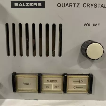  Balzers QSG 201 Quartz Crystal Thin Film Monitor 