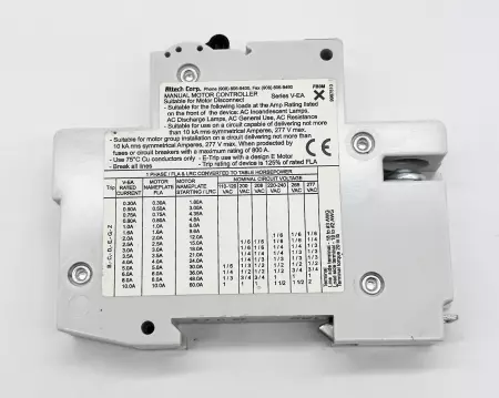 Altech Corp. Z 2A 1-Pole  Circuit Breaker  277V 10Amp 