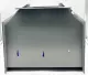 Hoffman F88LTA Wireway Hinged Cover Top Opening, 8.00x8.00 