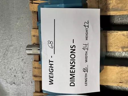 Regal-Beloit 400M0215L/F Right Angle Gear Box, Ratio 5:1 