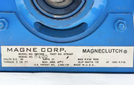  Magne Corp. 5MC90B Magneclutch® 