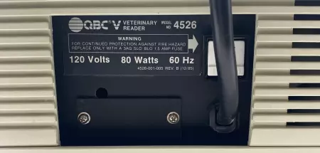 Clay Adams 4526 QBC®V Veterinary Reader Hematology Analyzer 