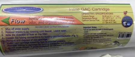 Crystal Quest CQE-RC Water Filters Lot of 6