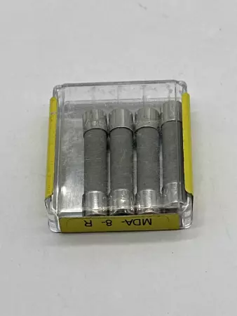 NEW Eaton/Bussmann MDA-8-R Miniature Fuses 250VAC/125VDC 8Amp Lot of 4