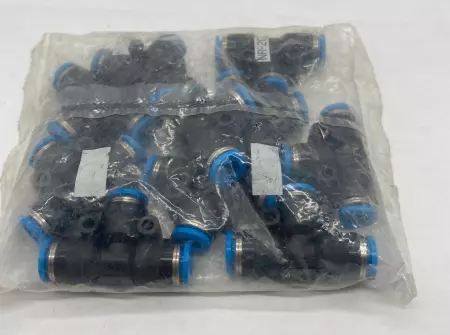 Festo QST-6 Push-In T-Fitting Connector Lot of 10