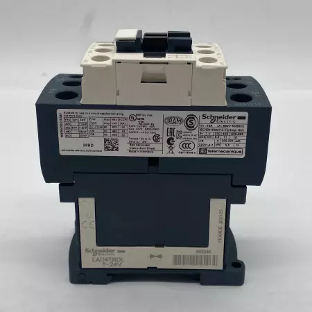 Schneider Electric LC1D25BD Contactor 220-440V 25Amp W/LAD4TBDL Suppressor tested 