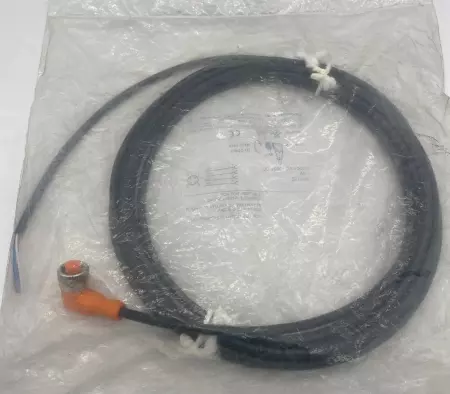 NEW IFM EVC005 4-Pin Right Angle Connector Cable Cordset 5M 
