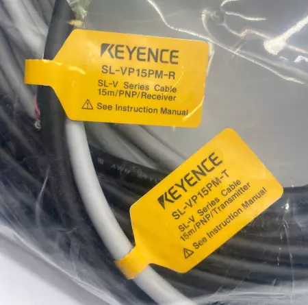 Keyence SL-VP15PM Receiver &Transmitter Light Curtain Cables 15M 