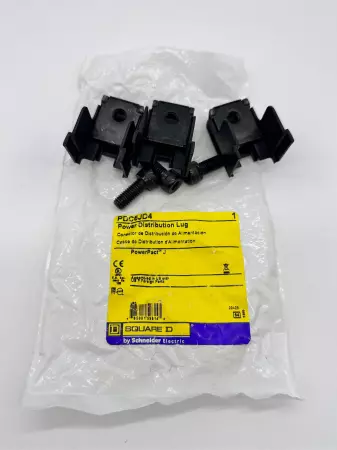 NEW Square D PDC6JD4 Power Distribution Lug Lot of 3