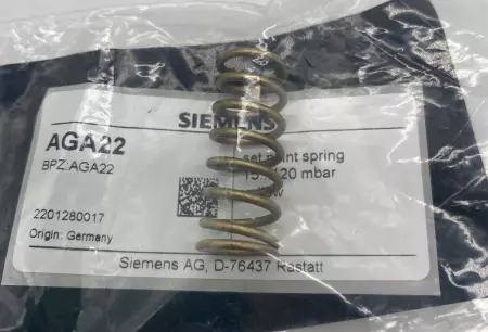 Siemens AGA22 Setpoint Spring 