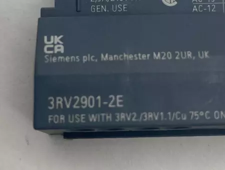  Siemens 3RV2901-2E Auxiliary Contact Block 