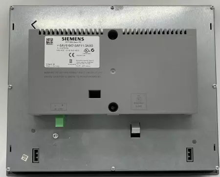 Siemens 6AV6 647-0AF11-3AX0 Simatic Operator Interface Panel 10