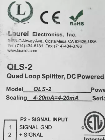 Laurel Electronics QLS-2 Quad Loop Splitter 