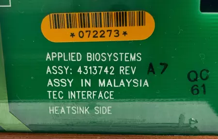  Aplied Biosystems 4316725 Microcard Cycler Assembly 7900HT 