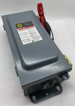 Square D H361AWKEI Heavy Duty Safety Switch 600VAC/DC 30Amp 