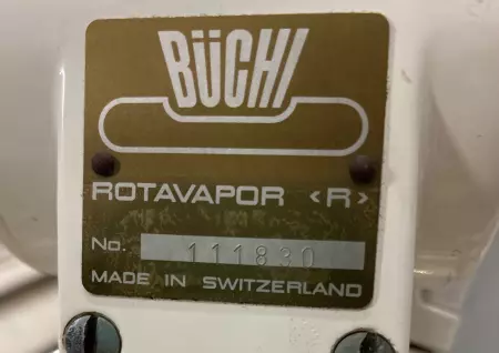  Buchi Rotavapor 111830 Rotary Evaporator 