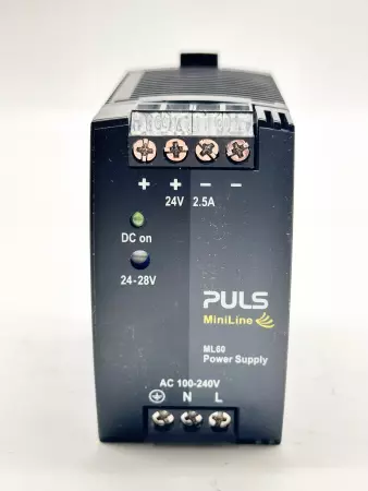 Puls ML60.241 Miniline Power Supply ML60 AC 100-240V DC 24-28V 