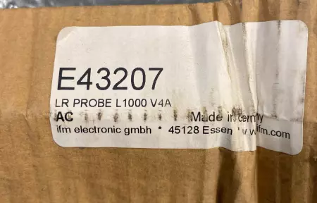 IFM E43207 LR Probe 1000mm L 