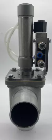 AZO Solids DSNU-40-80-P-A-MQ/ Valve/Actuator Assembly 