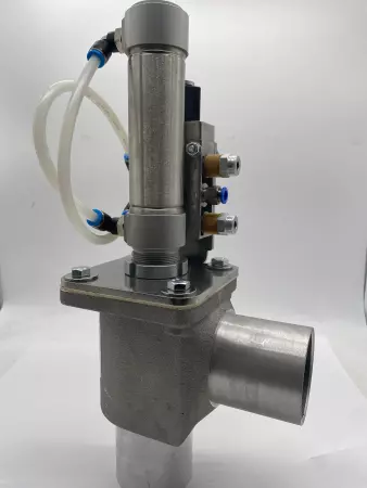 AZO Solids DSNU-40-80-P-A-MQ/ Valve/Actuator Assembly 