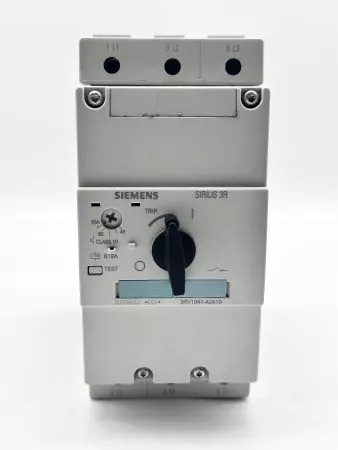  Siemens 3RV1041-4JA10 3-Pole Manual Motor Starter 