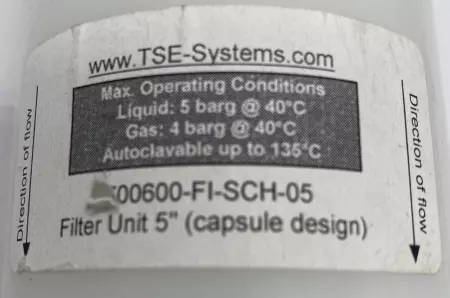 NEW TSE-Systems 700600-FI-SCH-05 Filter Unit 5