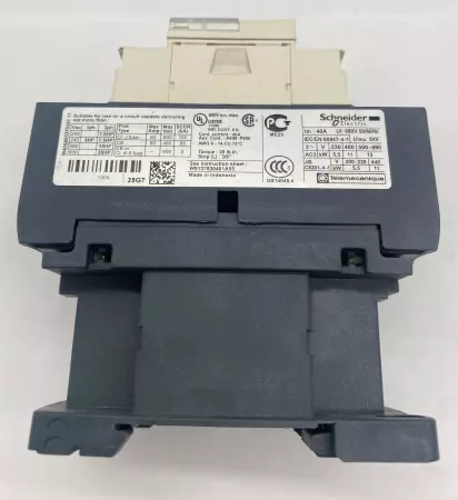 Schneider Electric LC1D25 Contactor 600V 40Amp 